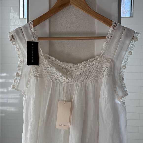 DÔEN organic Cotton Almadia Mini Dress M NWT - Picture 5 of 15